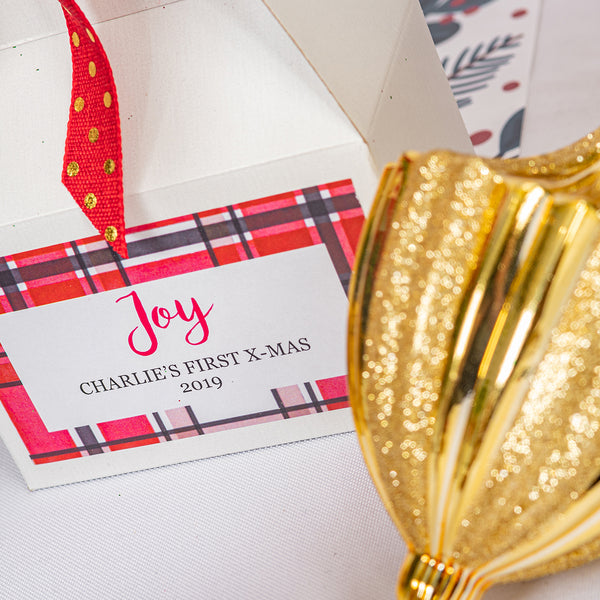 PLAID FESTIF POUR BÉBÉS PREMIER NOËL