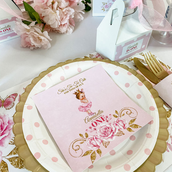BALLERINA PRINCESS FIRST BIRTHDAY