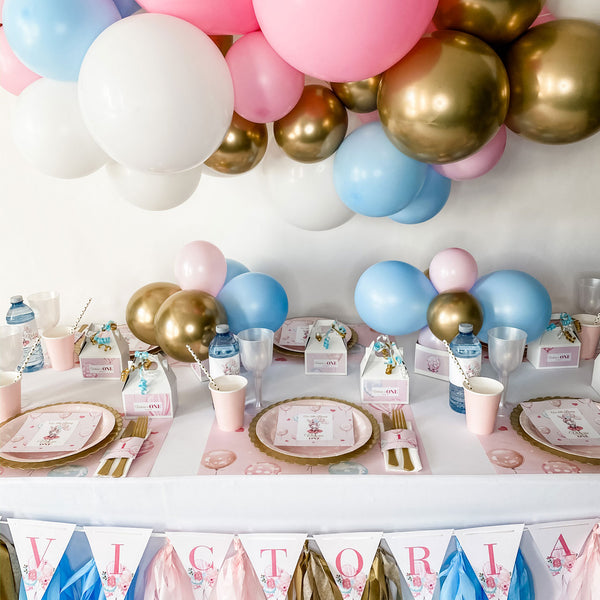 BABY GIRL BALLERINA BUNNY FIRST BIRTHDAY