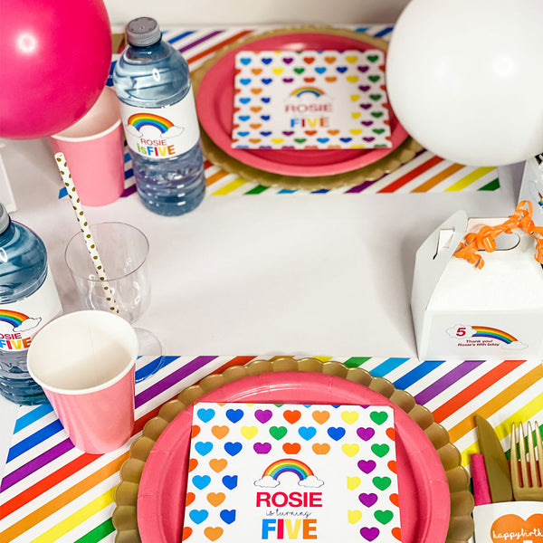 RAINBOW OF FUN BIRTHDAY