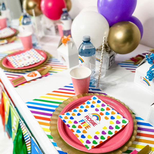 RAINBOW OF FUN BIRTHDAY