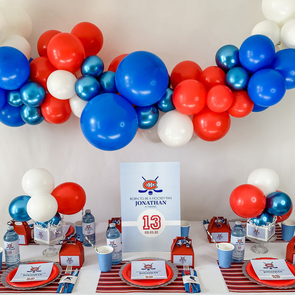 HOCKEY BIRTHDAY BOY PARTY BOX