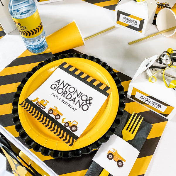 TRUCK BIRTHDAY BOY PARTY BOX