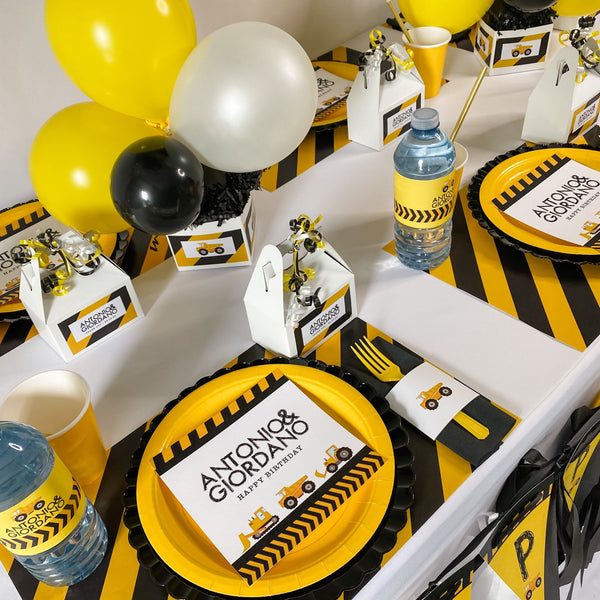 TRUCK BIRTHDAY BOY PARTY BOX