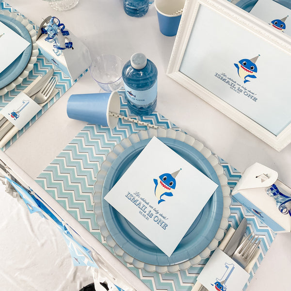 BABY SHARK BOY FIRST BIRTHDAY