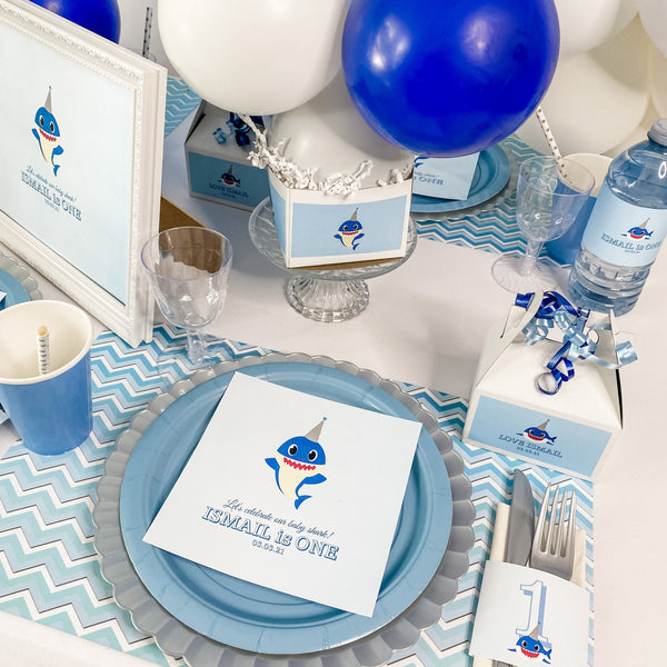 BABY SHARK BOY FIRST BIRTHDAY