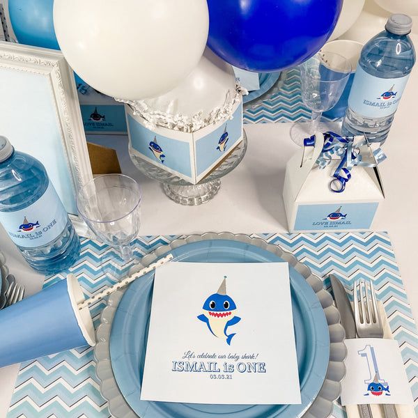 BABY SHARK BOY FIRST BIRTHDAY
