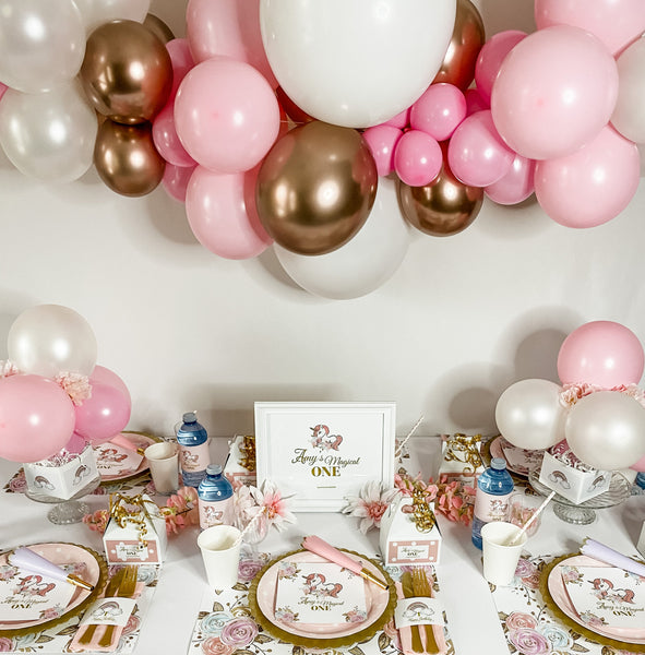 UNICORN BABY GIRL FIRST BIRTHDAY