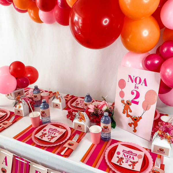 ELMO GIRLY GIRL BIRTHDAY
