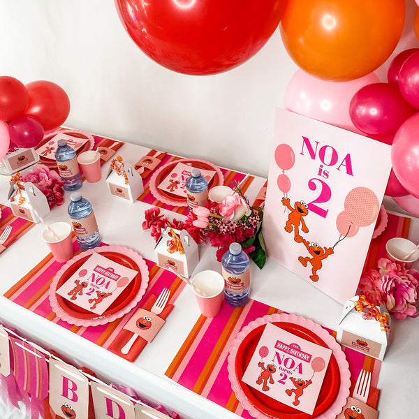 ELMO GIRLY GIRL BIRTHDAY