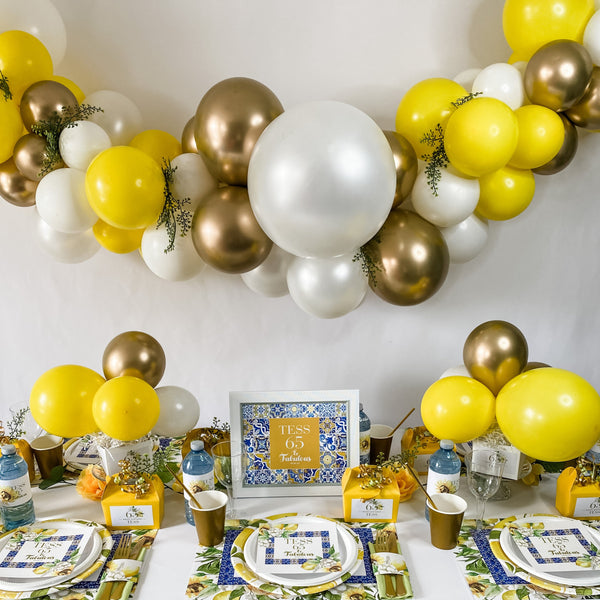 TUSCANY BIRTHDAY LEMONS & SUNFLOWER PARTY BOX
