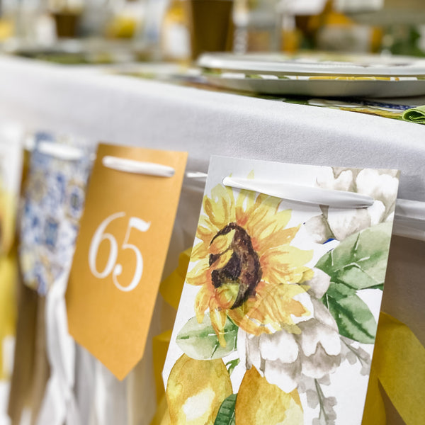 TUSCANY BIRTHDAY LEMONS & SUNFLOWER PARTY BOX