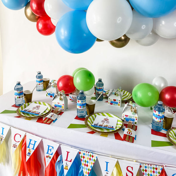 CIRCUS 1ST BIRTHDAY FUN CARNIVAL