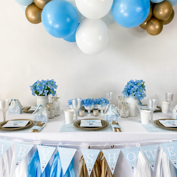 HOT AIR BALLOON - IT’S A BOY BABY SHOWER