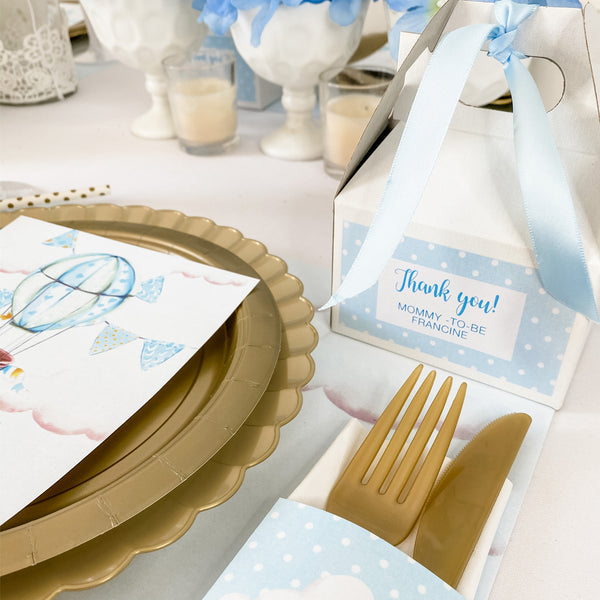 HOT AIR BALLOON - IT’S A BOY BABY SHOWER