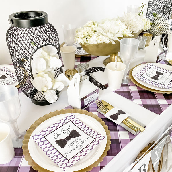 OH BOY! MODERN BOWTIE BABY SHOWER