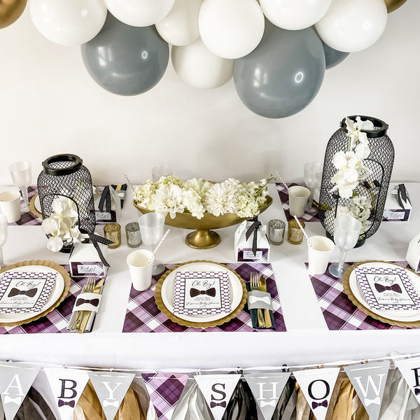 OH BOY! MODERN BOWTIE BABY SHOWER
