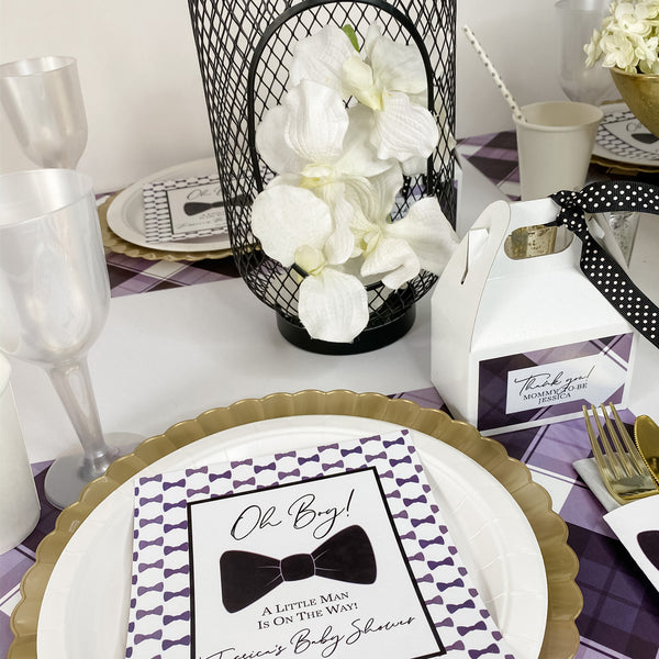 OH BOY! MODERN BOWTIE BABY SHOWER