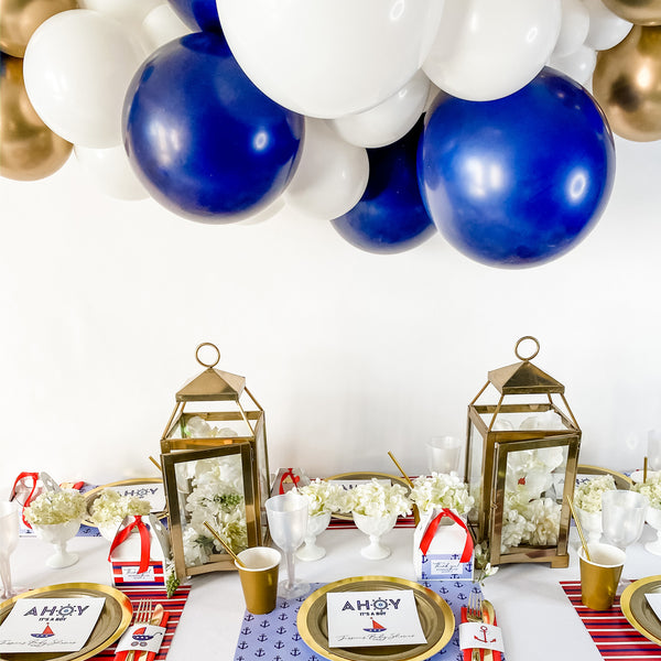 AHOY - IT'S A BOY NAUTICAL BABY SHOWER