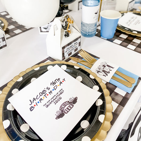 16TH BIRTHDAY FRIENDS THEME PARTY