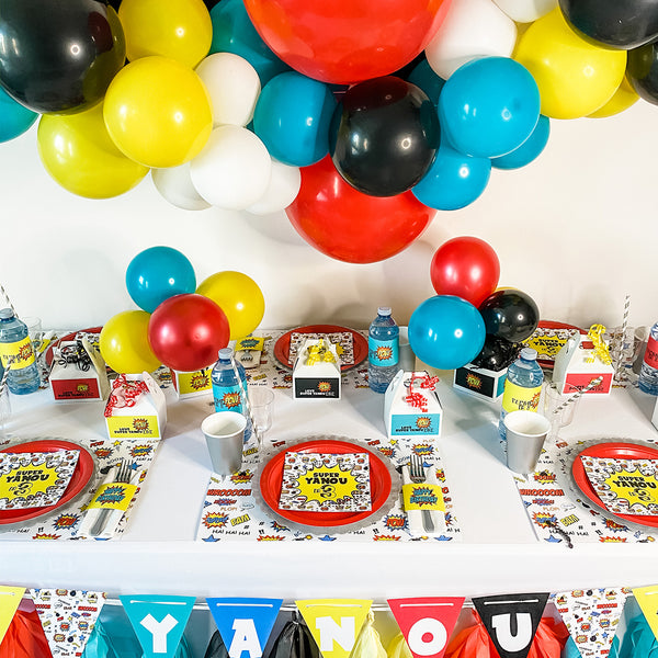 SUPERHERO BIRTHDAY BOY