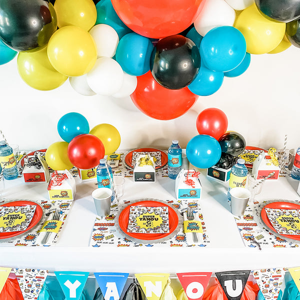 SUPERHERO BIRTHDAY BOY