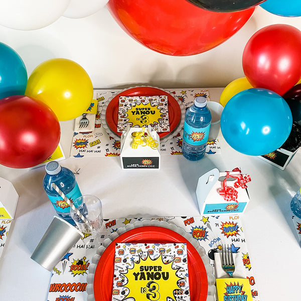 SUPERHERO BIRTHDAY BOY