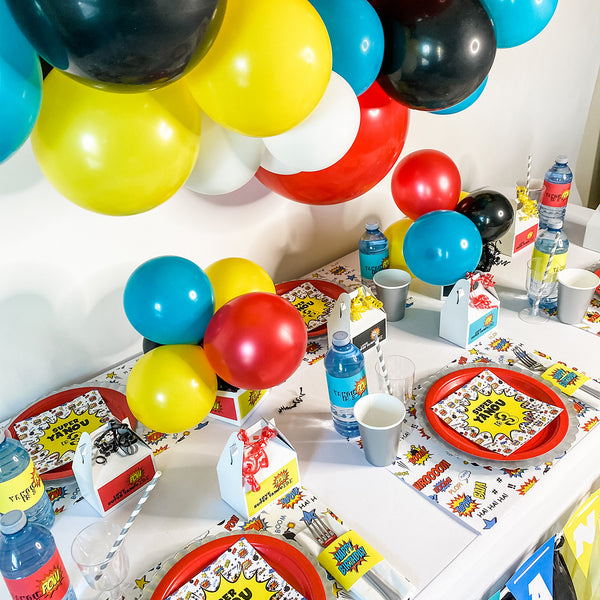 SUPERHERO BIRTHDAY BOY