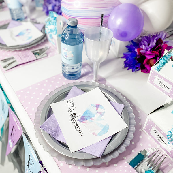 SWEET 16 GEOMETRIC HEART