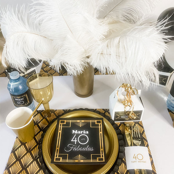 QUARANTE ET FABULEUX ANNIVERSAIRE GATSBY POUR FEMMES