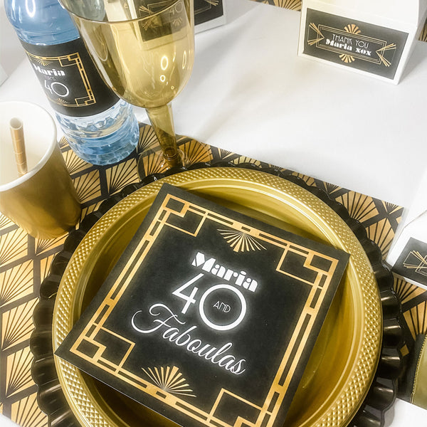 QUARANTE ET FABULEUX ANNIVERSAIRE GATSBY POUR FEMMES