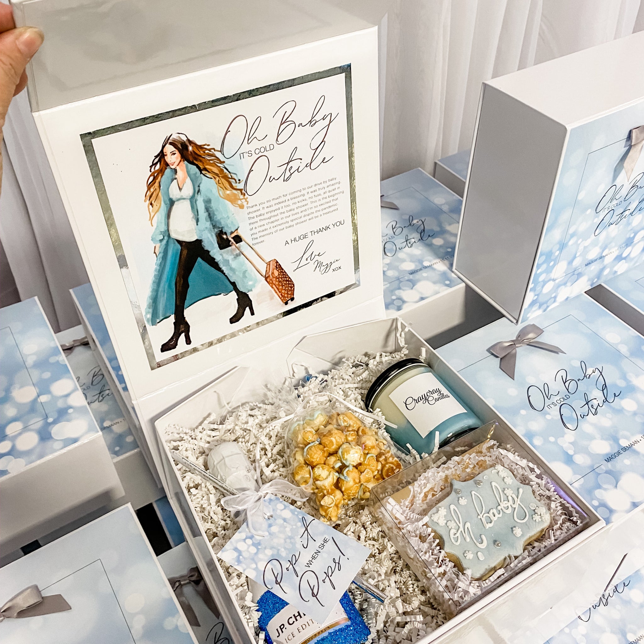 OH BABY ITS COLD OUTSIDE GUEST GIFT BOX