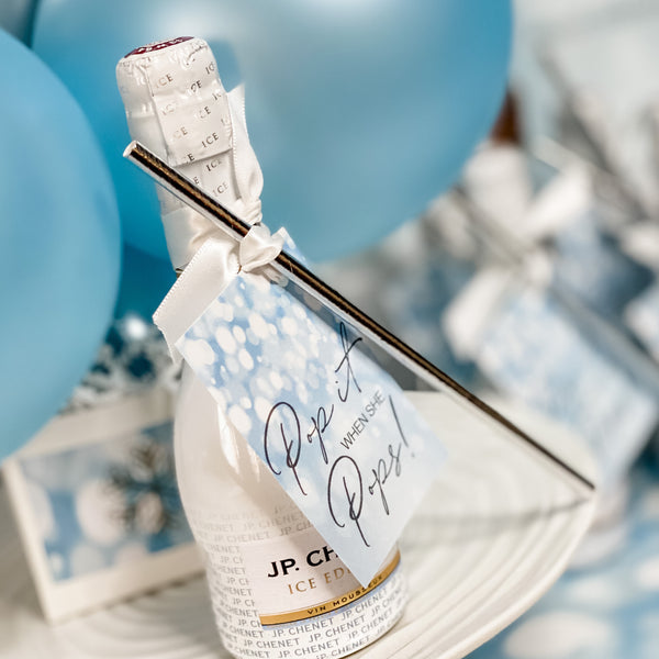 OH BABY ITS COLD OUTSIDE BABY SHOWER THANK YOU FAVOUR TAGS