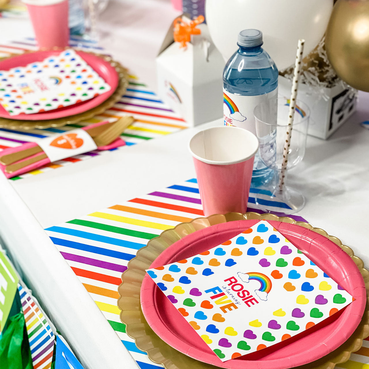RAINBOW OF FUN BIRTHDAY