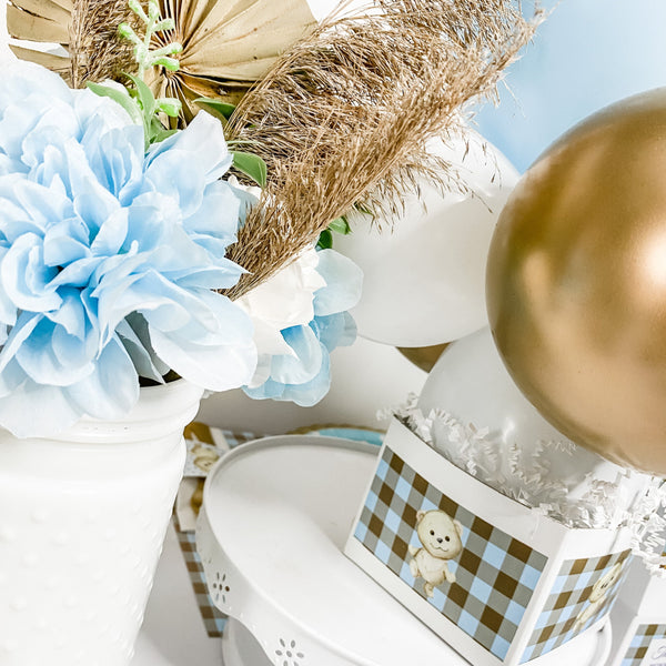 CUDDLY TEDDY BEAR BALLOON CENTREPIECE