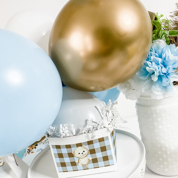 CUDDLY TEDDY BEAR BALLOON CENTREPIECE