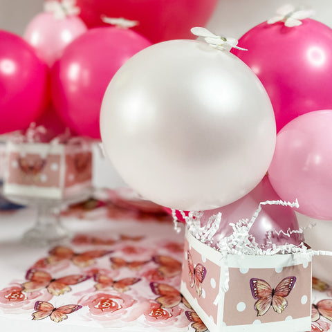 CENTRE DE TABLE BALLON D'ANNIVERSAIRE BARBIE GIRL