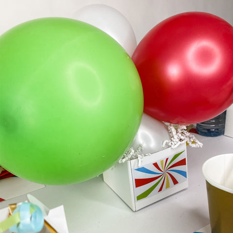 CENTRE DE TABLE DE BALLONS DE CARNAVAL POUR LE 1ER ANNIVERSAIRE DU CIRQUE