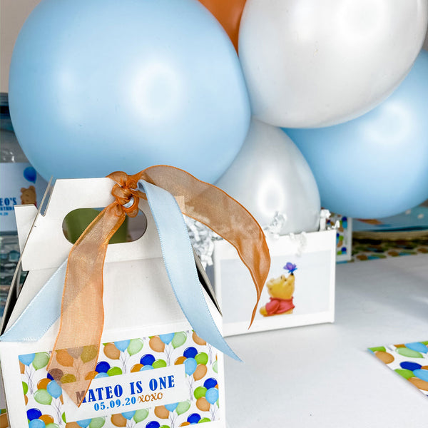 WINNIE THE POOH'S FIRST BIRTHDAY BALLOON CENTREPIECE