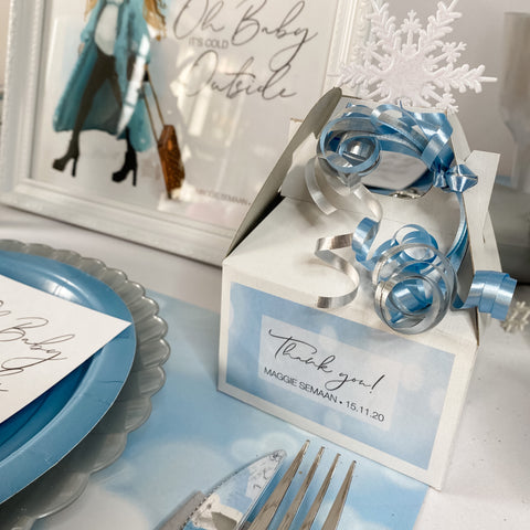 OH BÉBÉ, IL FAIT FROID DEHORS BOÎTE À BONBONS POUR BABY SHOWER
