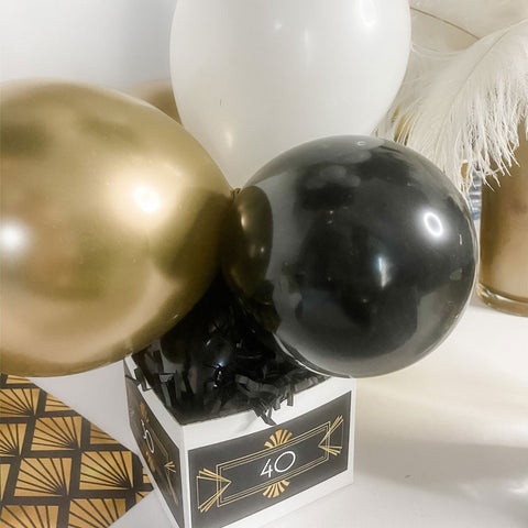 CENTRE DE TABLE BALLON GATSBY QUARANTE ET FABULEUX